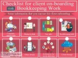Checklist for client on-boarding Bookkeeping Work