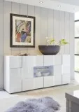 &gtHigh End Look White High Gloss  Italian Furniture