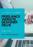Looking  Freelance Website Designer Delhi