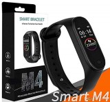 Hug Puppy® M4 Smart Band Fitness Tracker Watch Heart Rate wit