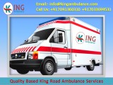 Best King Road Ambulance Service in Muzaffarpur to Hire and Tran