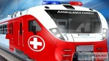Train Ambulance with ICU Setup and medical team