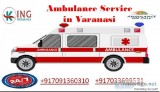Avail Emergency ICU-Support Ambulance Service in Varanasi