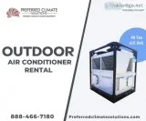Get Outdoor Air Conditioner on Rental at Best Price