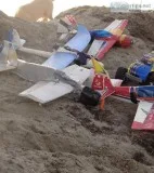 Fiesta Island RC Blue wing Plane Lost