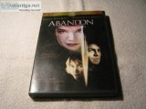 ABANDON &ndash A DVD MOVIE - STARRING KATIE HOLMES and BENJAMIN 