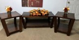 Contemporary Coffee Table and two End Tables