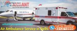 book a airambulaince service instantli in Delhi
