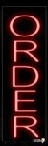 Order In Red (Vertical) Neon Sign