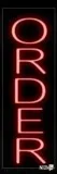 Order In Red (Vertical) Neon Sign