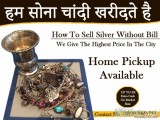 Cash for silver in delhi | +91-7289982292