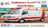 Get King Ambulance Service in Jamshedpur with ICU-Support System