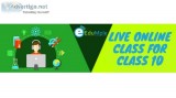 Live Online Class for class 10