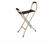 Essential Medical Endurance Four Leg Seat Cane (Fold-able Chair)