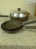 Circulon 3 Frying Pans various sizes.