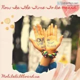 Now s The Time To Be Heard