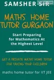 maths home tutor for ICSE CBSE