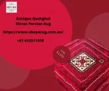 Antique Qashghai Shiraz Persian Rug