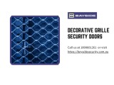 Decorative Grille Security Doors in Geelong &ndash Multiple Lock