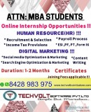 BEB.TECHONLINE SUMMER INTERNSHIPTECHVOLT SOFTWARE MBA STUDENTS  