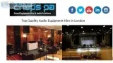 Best Sound Equipment Hire in London