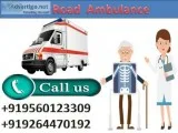 Get Medivic Road Ambulance Service in Kapashera with Medical Tea
