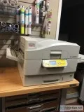 oki pro920wt T-shirt glass mirrors wood etc. printer