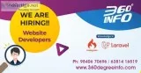 We are hiring for WebPHP (laravel or codeigniter) developer