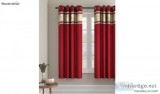 Find the exclusive curtain design collection  Wooden Street