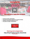 Food Service Lead Worker - Arapahoe Justice Complex