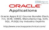 One time 60% off on Oracle Apps R12 Course Bundle (8 Course Bund
