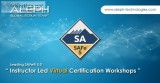 lLeading SAFe&reg5.0  Virtual Instructor Led Workshop Aleph Glob