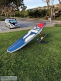 Lost Starboard paddle board with NSP hydrofoil