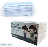 50Pcs Kids Disposable 3 Ply Breathable and Comfortable Anti Dust