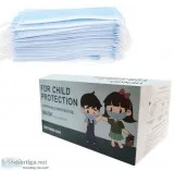 50Pcs Kids Disposable 3 Ply Breathable and Comfortable Anti Dust