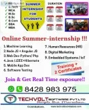 COIMBATORE COLLEGE STUDENTSONLINE INTERNSHIP OPPORTUNITIES TECHV