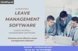 Leave management software - Know the essential features of LMS S