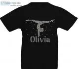 Buy gymnastics Outfits for kids - Hand Stand Diamante T-Shirt