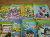 8 LEAP FROG TAG books. AS NEW.