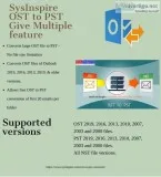 Fix Error in Oversized OST File with SysInspire OST Converter