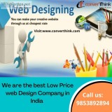 Low price web design company in india