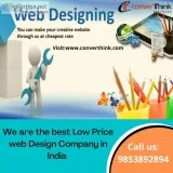 Low price web design company in india