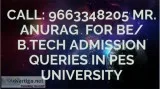 96633482O5 PES UNIVERSITY cut off 2020