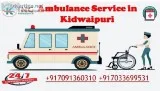 Book Inexpensive Ambulance Service in Kidwaipuri with ICU-Suppor