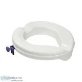 Senator Plastic Raised Toilet Seat