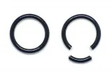 Shop Segment Ring - Black PVD From Sacred Skin Body Jewellery