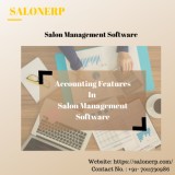 Accounting features in salon management software by SalonERP