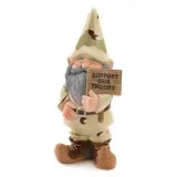 Support Our Troops Garden Gnome (NEW)