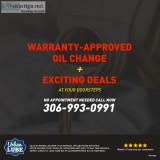 Warranty Approved Oil Change With Exiting Deals Regina