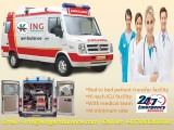 ICU Emergency Ambulance Service in Lalpur by King